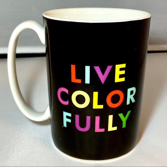 Kate Spade Things We Love Mug Live Color Fully - Picture 1 of 8